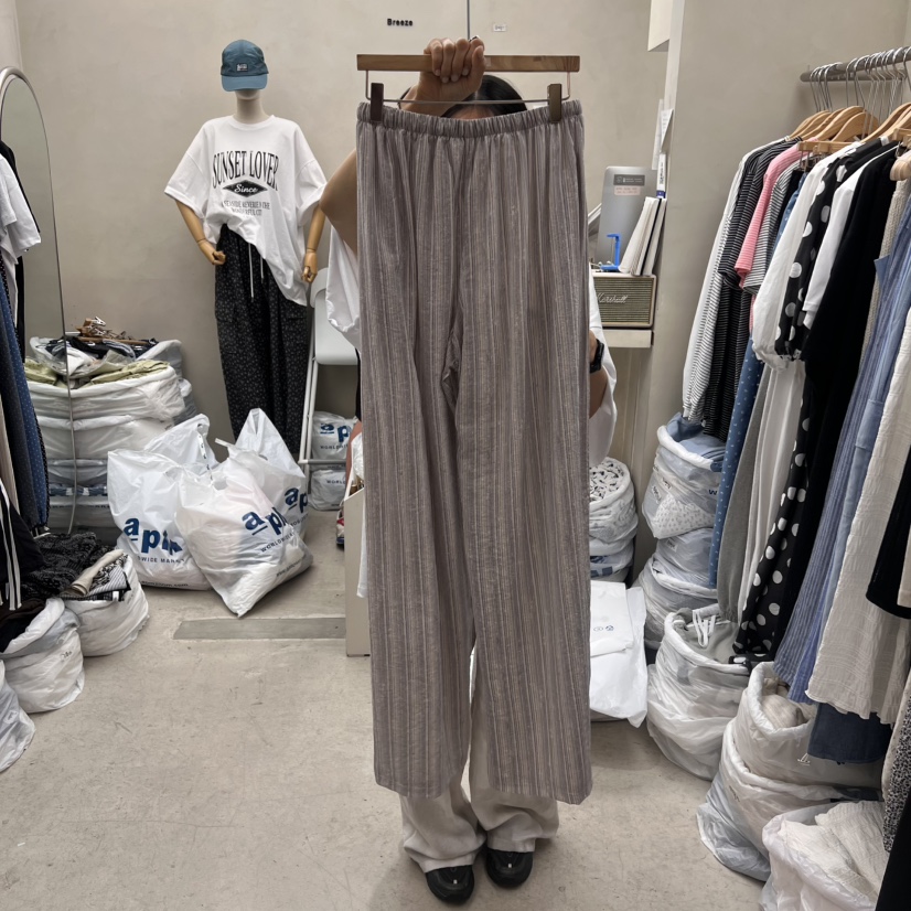 BREEZE韓國代購㊣女裝新款推薦25春夏休閑真品人氣熱賣休閑褲BREEZE休閑褲