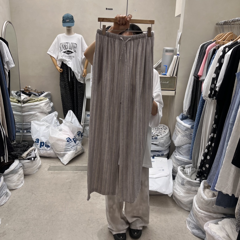 BREEZE韓國代購㊣女裝新款推薦25春夏休閑真品人氣熱賣休閑褲BREEZE休閑褲