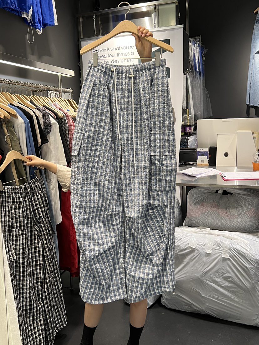 EL BOSQUE東大門㊣直郵女裝新品時尚熱賣推薦休閑25春夏休閑褲EL BOSQUE休閑褲圖色2