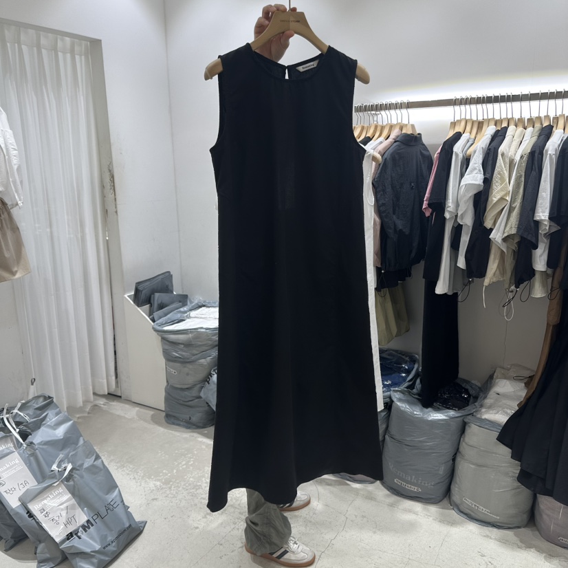 URBANSTORY/REMAKING韓國直郵㊣女士新款熱賣連衣裙亞麻布Remaking/URBANSTORY連衣裙圖色2