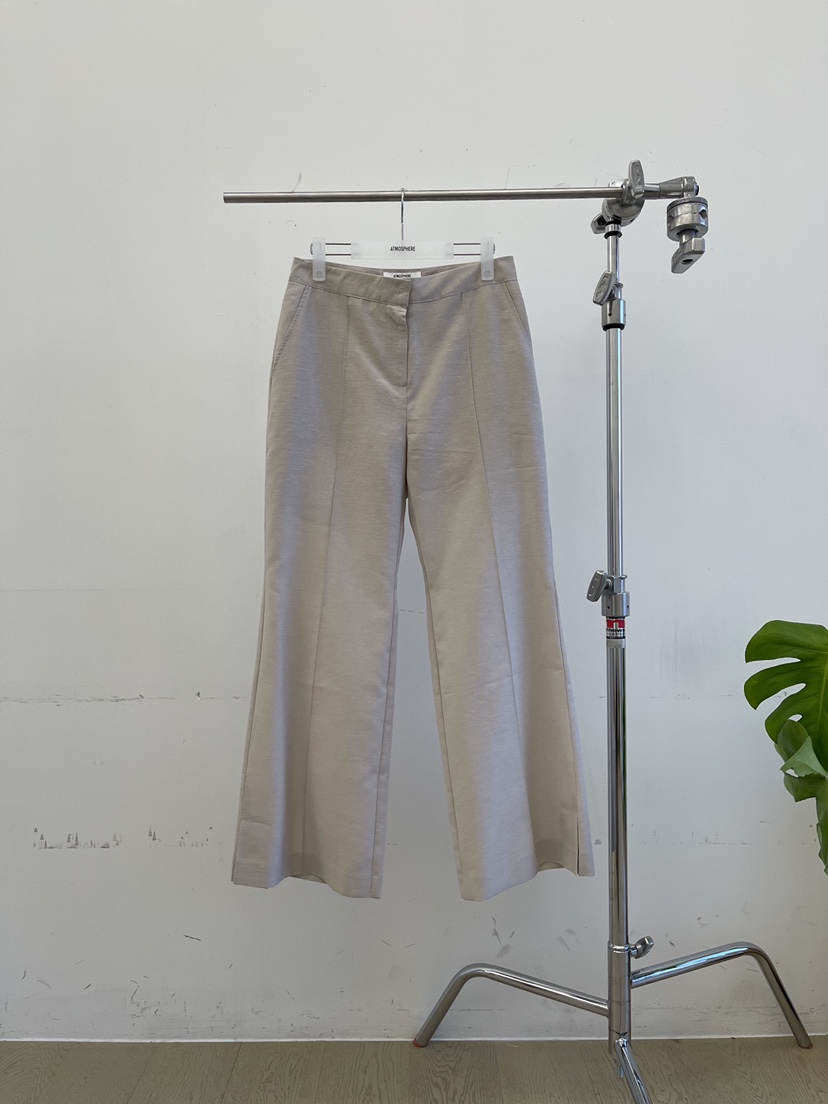 ATMOSPHERE韓國直郵㊣女裝新品25春夏真品人氣職業休閑休閑褲ATMOSPHERE/BLING休閑褲圖色1