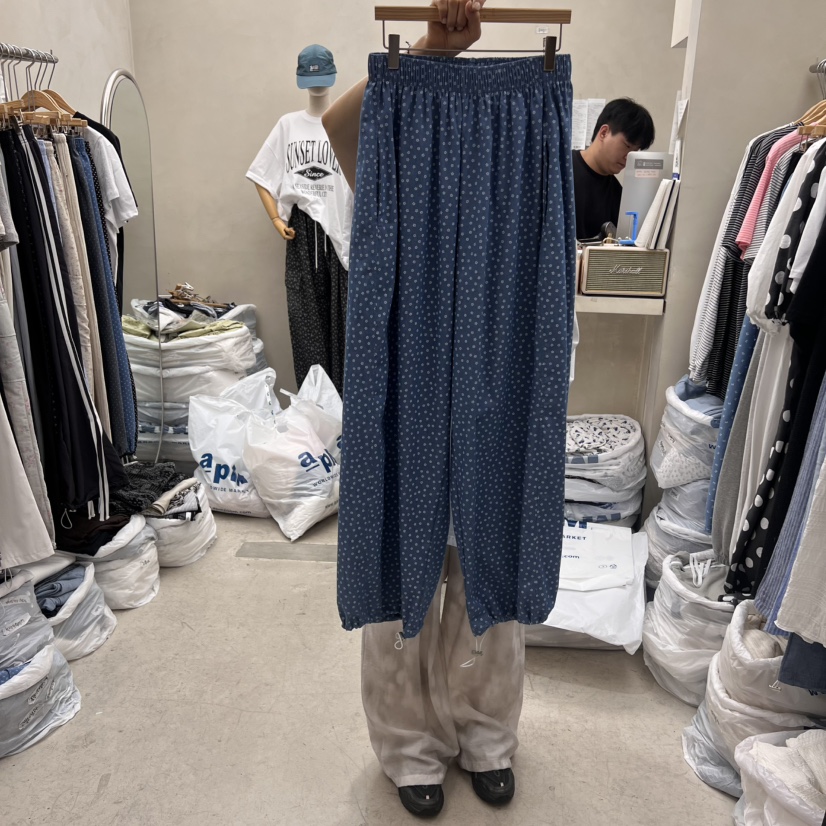 BREEZE韓國代購㊣女士新品熱賣時尚職業人氣推薦休閑休閑褲BREEZE休閑褲圖色1