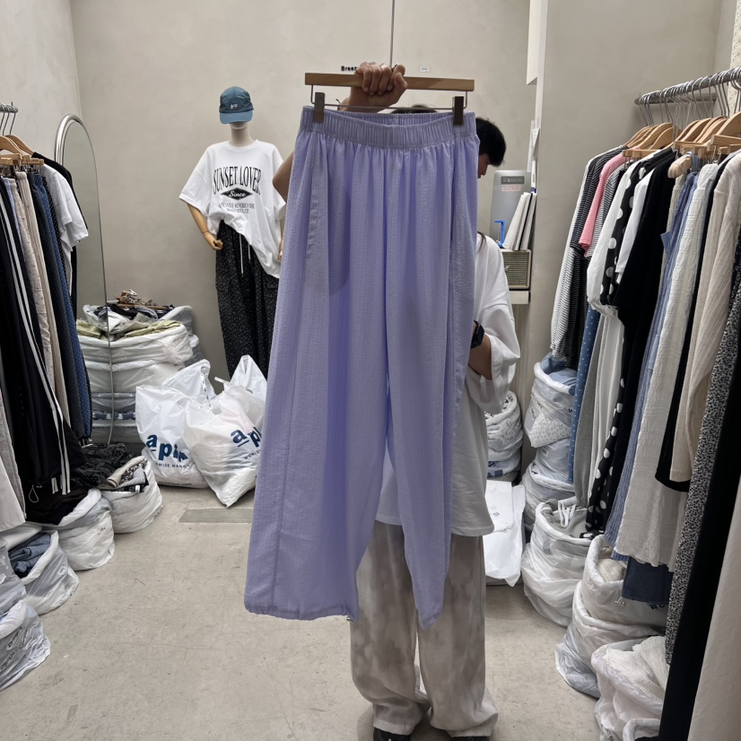 BREEZE韓國直郵㊣女裝新款休閑推薦人氣真品25春夏時尚休閑褲BREEZE休閑褲圖色1