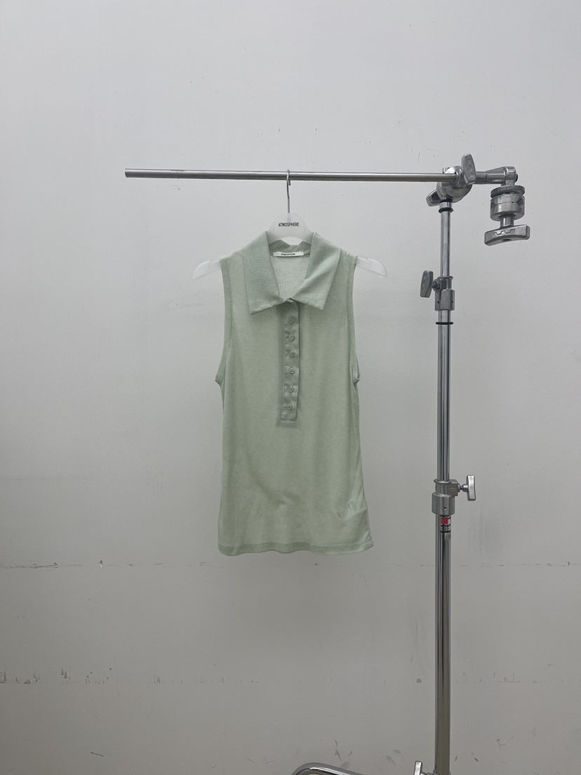 ATMOSPHERE韓國代購㊣女裝新款25春夏熱賣時尚人氣吊帶背心ATMOSPHERE/BLING吊帶/背心圖色1