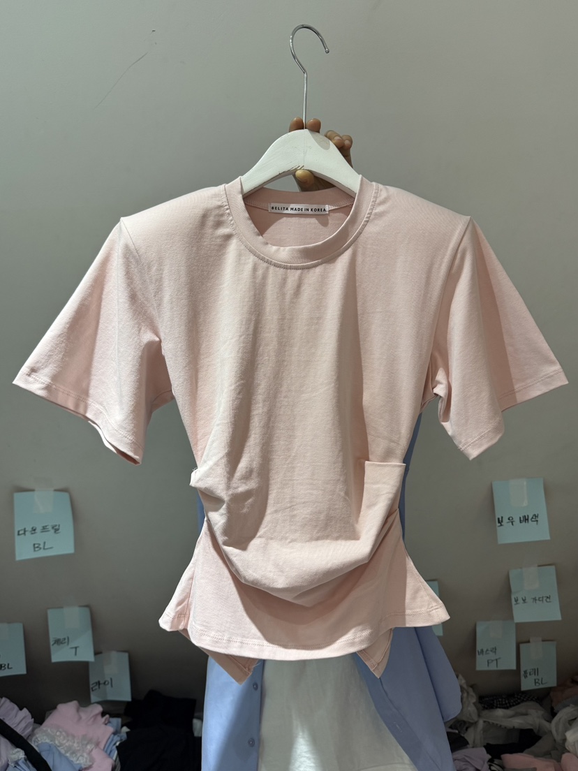 BELITA-L韓國直郵㊣女裝新品職業真品25春夏熱賣推薦人氣T恤BELITA-LT恤圖色2