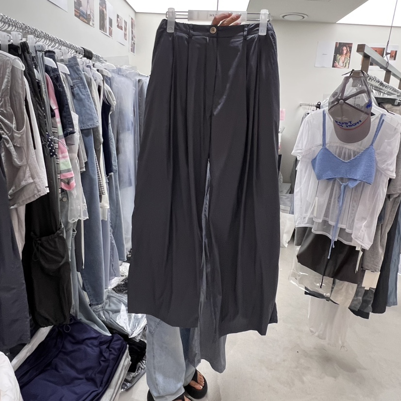 SOLD OUT韓國直郵㊣女裝新款推薦職業休閑25春夏時尚休閑褲SOLD OUT休閑褲圖色2