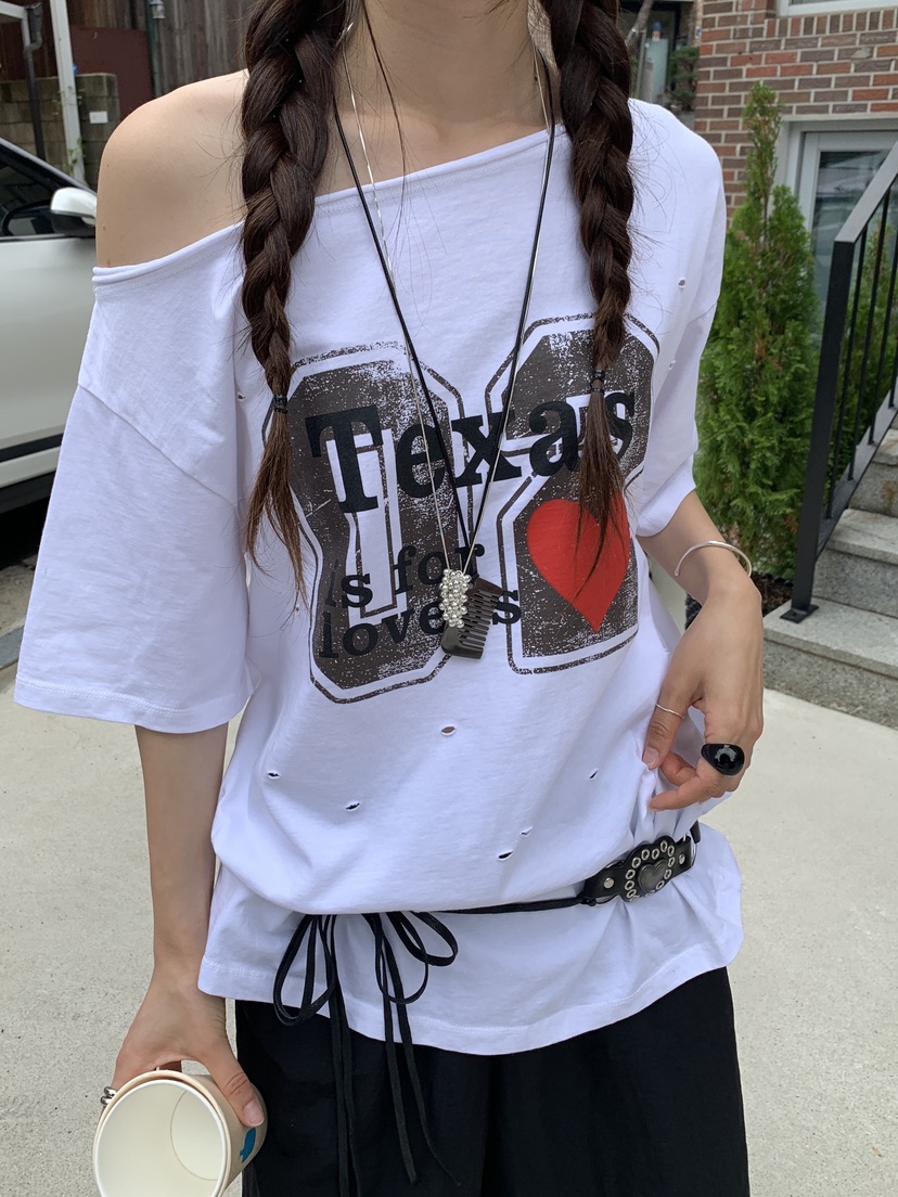 MORE THAN-P韓國直郵㊣女裝新品推薦休閑時尚職業熱賣T恤MORE THANT恤