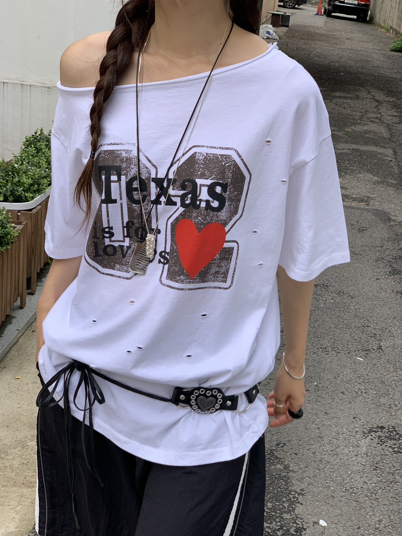 MORE THAN-P韓國直郵㊣女裝新品推薦休閑時尚職業熱賣T恤MORE THANT恤
