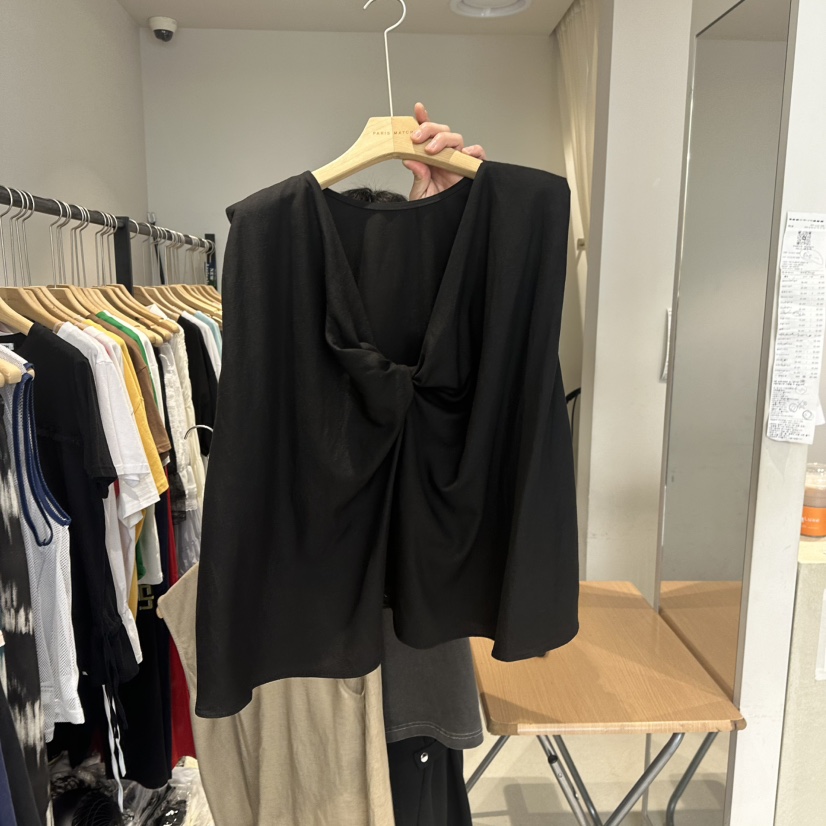 PARIS MATCH韓國代購㊣女士新品推薦時尚25春夏職業吊帶背心PARIS MATCH吊帶/背心