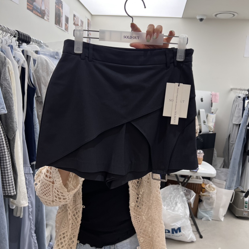 SOLD OUT東大門㊣代購女裝新品熱賣25春夏休閑推薦人氣短褲SOLD OUT短褲圖色2