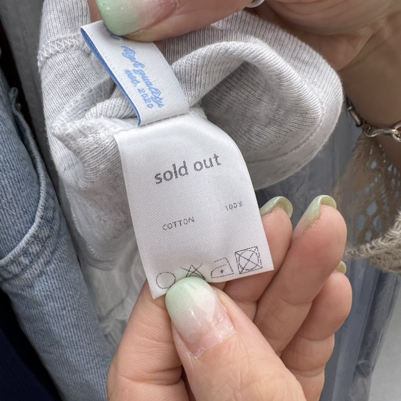 SOLD OUT東大門㊣代購女士新款推薦人氣職業時尚真品休閑T恤SOLD OUTT恤