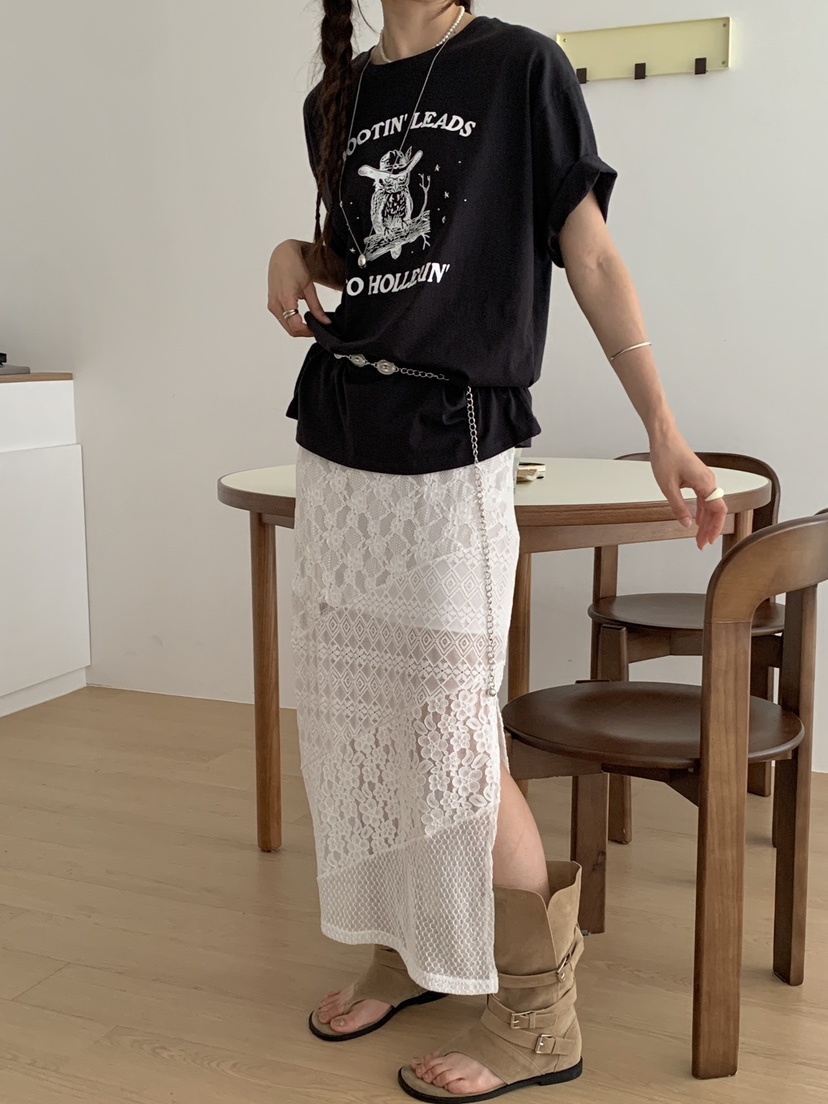 MORE THAN-P東大門㊣實拍女士新款時尚推薦真品25春夏長裙MORE THAN長裙