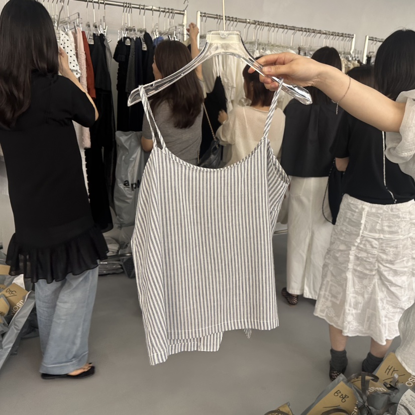 DOUBLE STANDARD/LE SMOKING/MAISONSTAFF東大門㊣實拍女裝新品25春夏吊帶背心MAISONSTAFF吊帶/背心
