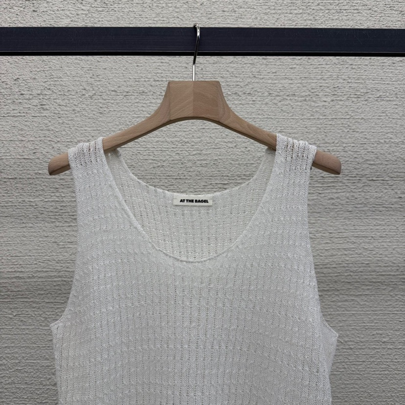 AT THE BAGEL東大門㊣代購女士新款真品25春夏休閑吊帶背心AT THE BAGEL吊帶/背心
