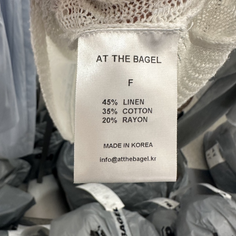 AT THE BAGEL東大門㊣代購女士新款真品25春夏休閑吊帶背心AT THE BAGEL吊帶/背心