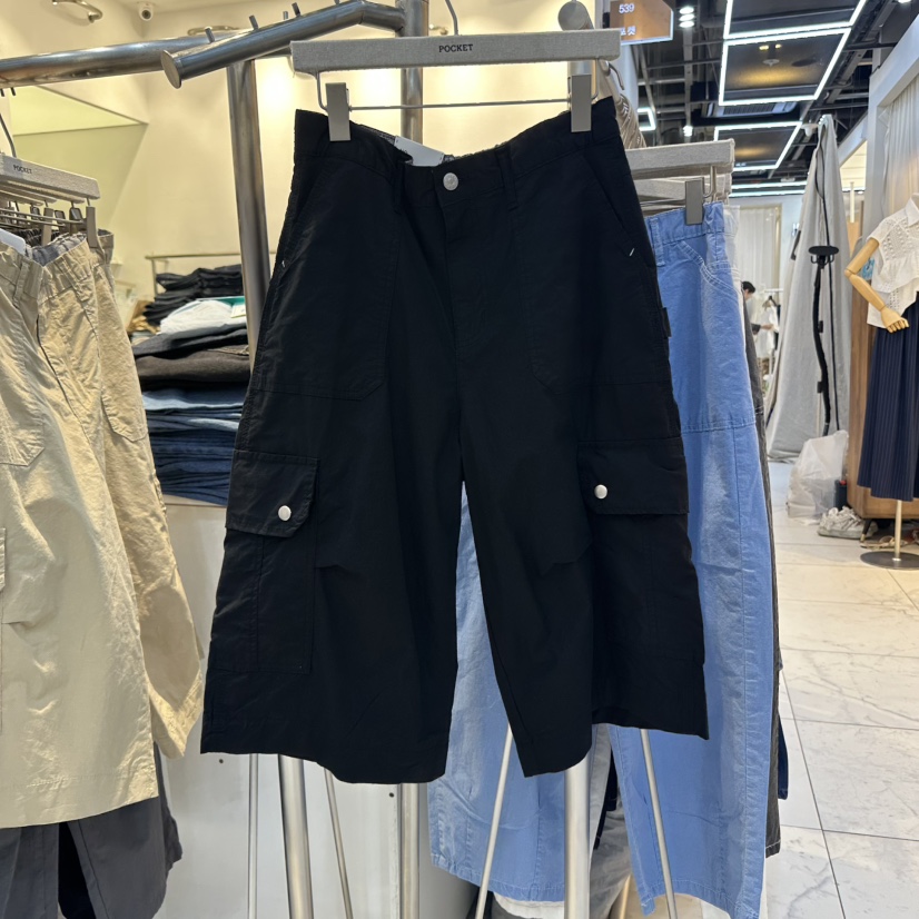 POCKET-Q東大門㊣直郵女士新品時尚休閑推薦人氣25春夏短褲POCKET-Q短褲圖色3