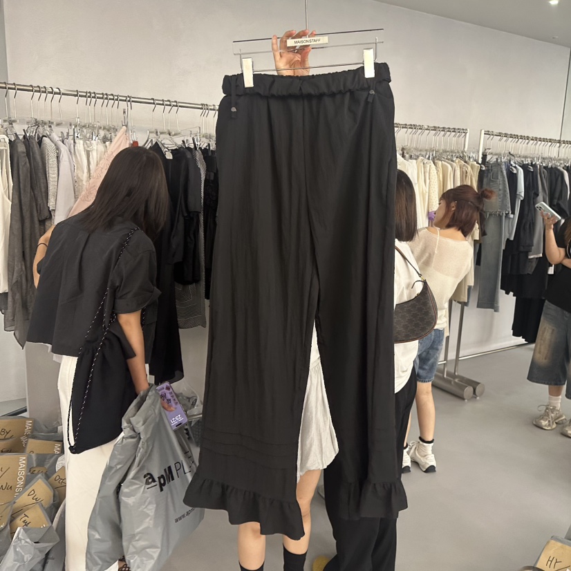 DOUBLE STANDARD/LE SMOKING/MAISONSTAFF韓國直郵㊣女士新品人氣休閑褲MAISONSTAFF休閑褲圖色2