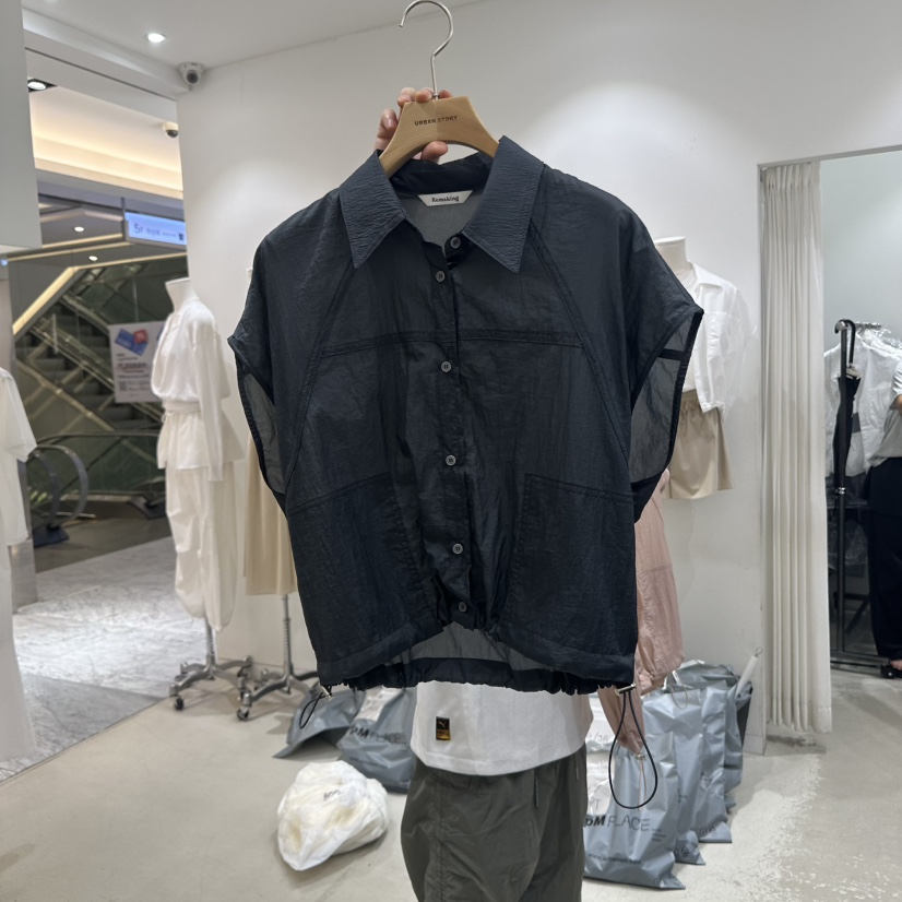 URBANSTORY/REMAKING東大門㊣代購女裝新品25春夏熱賣夾克Remaking/URBANSTORY夾克圖色3