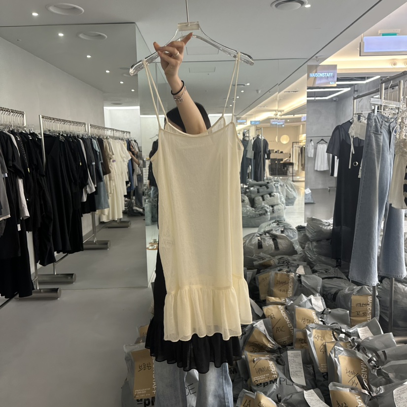 DOUBLE STANDARD/LE SMOKING/MAISONSTAFF東大門㊣實拍女士新品時尚連衣裙MAISONSTAFF連衣裙