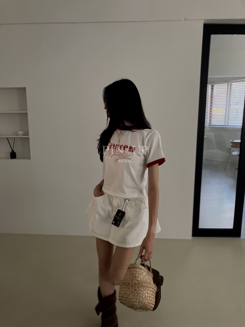 PIN-UP東大門㊣直郵女士新品時尚真品人氣職業熱賣25春夏T恤PIN-UPT恤