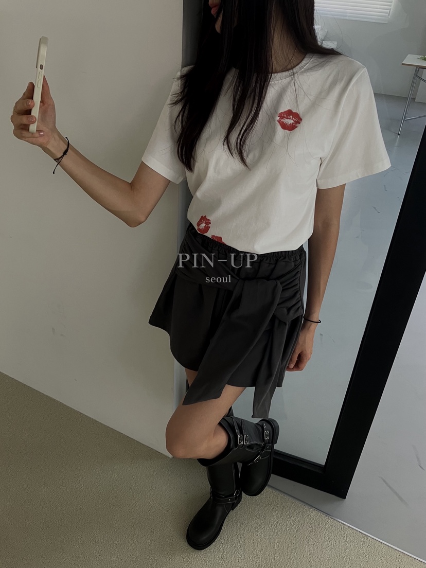 PIN-UP東大門㊣代購女士新款人氣職業真品時尚休閑25春夏短褲PIN-UP短褲