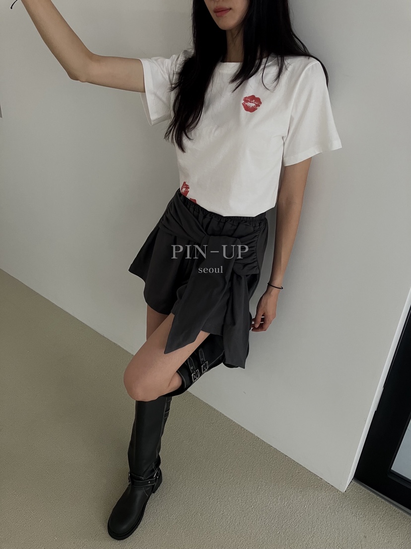 PIN-UP東大門㊣代購女士新款人氣職業真品時尚休閑25春夏短褲PIN-UP短褲