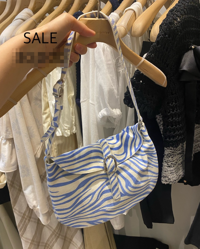 SILVER韓國代購㊣女裝新品職業休閑時尚真品25春夏單肩斜跨包SILVER單肩/斜跨包圖色1