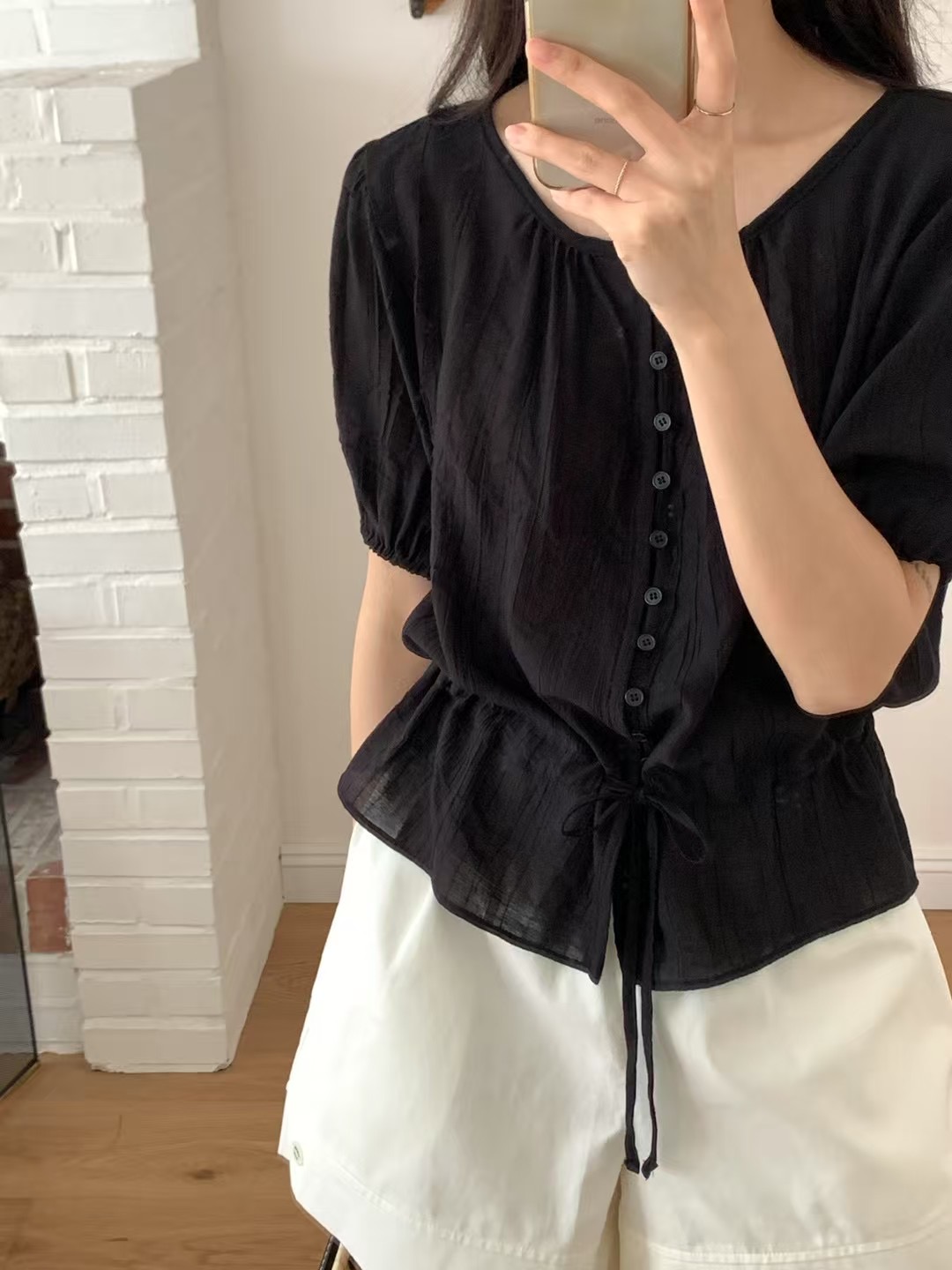 O SENSE-오센스-T東大門㊣直郵女士新品熱賣休閑襯衫蕾絲衫O SENSE襯衫/蕾絲衫