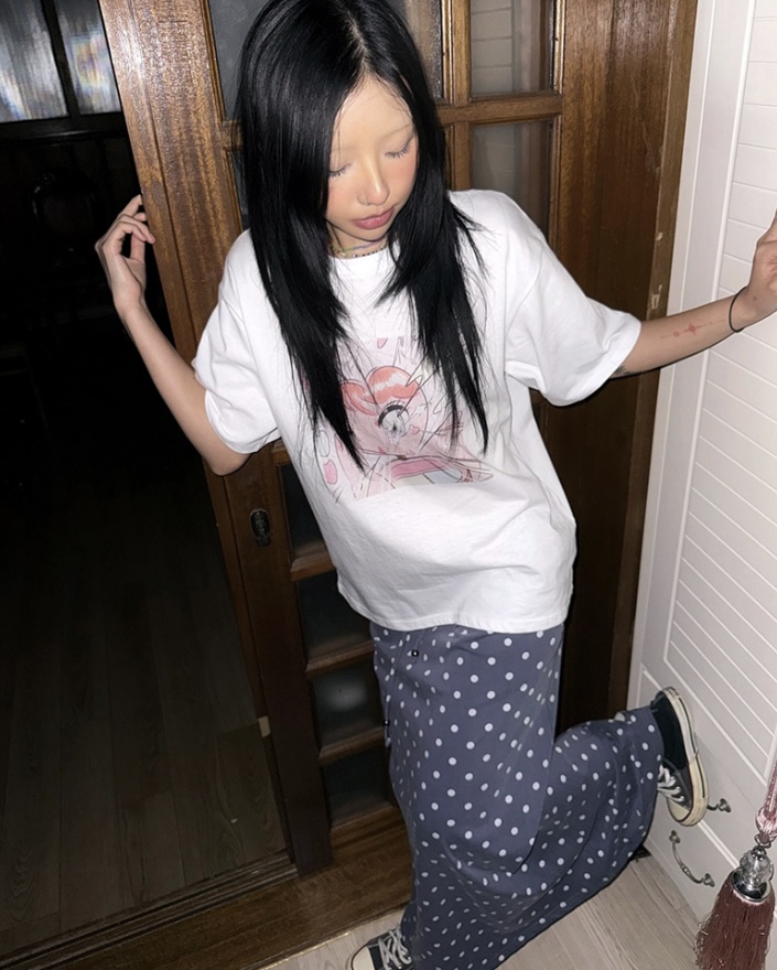 I I東大門㊣直郵女裝新款休閑時尚熱賣職業真品推薦25春夏T恤ITSSONGT恤