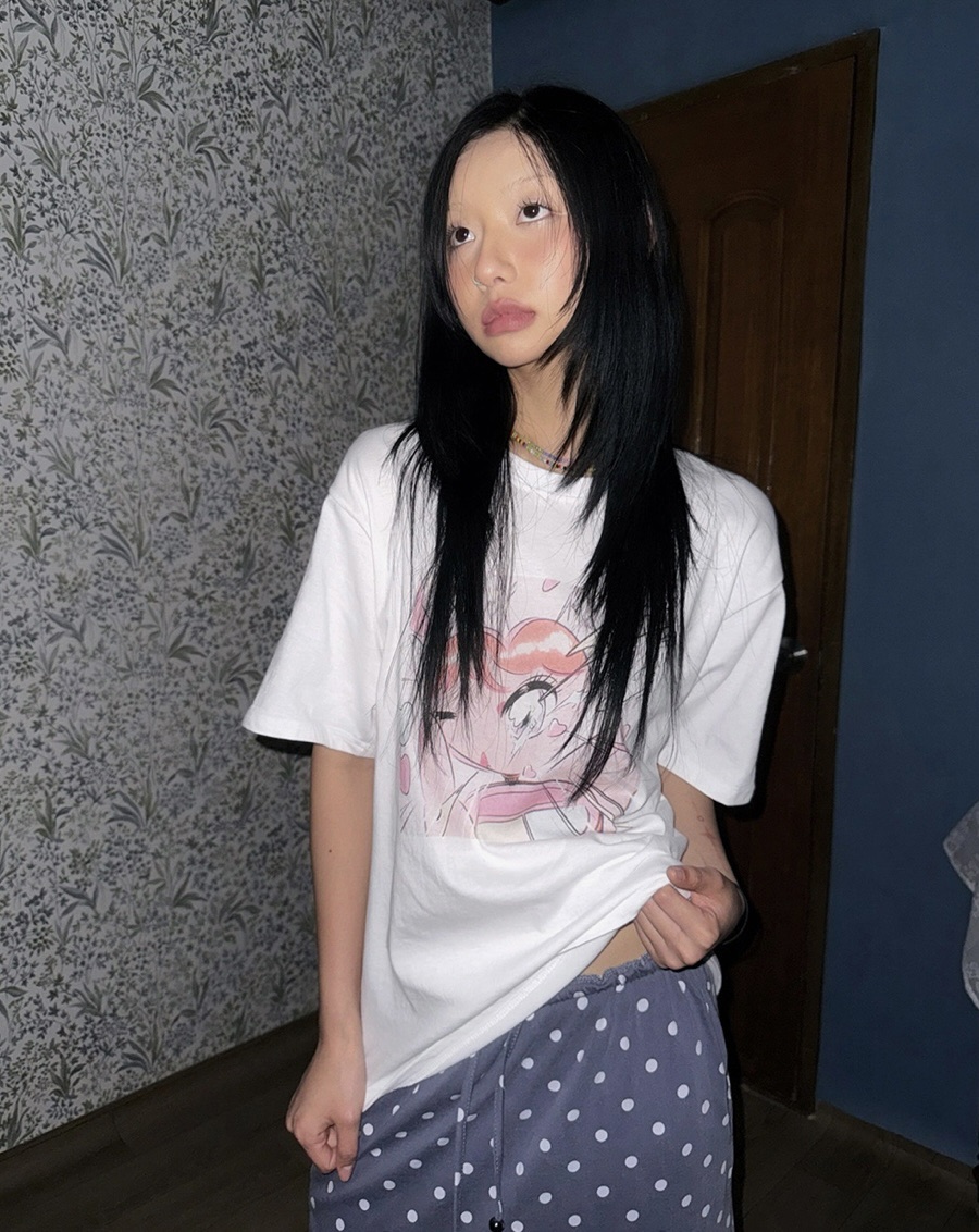 I I東大門㊣直郵女裝新款休閑時尚熱賣職業真品推薦25春夏T恤ITSSONGT恤