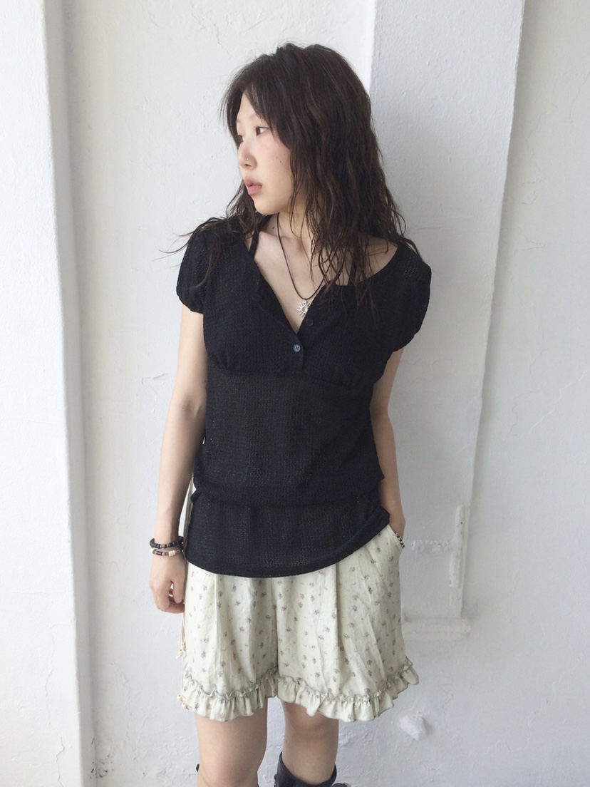 I I韓國直郵㊣女裝新款職業休閑熱賣真品25春夏短褲荷葉邊ITSSONG短褲