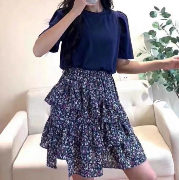 RICO韓國直郵㊣女裝新品時尚休閑推薦熱賣25春夏真品人氣短裙bling bling/RICO短裙