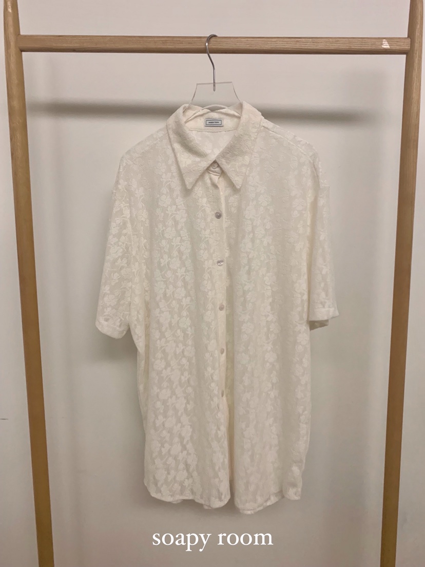 SOAPYROOM韓國直郵㊣女士新品真品推薦職業休閑人氣襯衫蕾絲衫SOAPYROOM襯衫/蕾絲衫圖色1