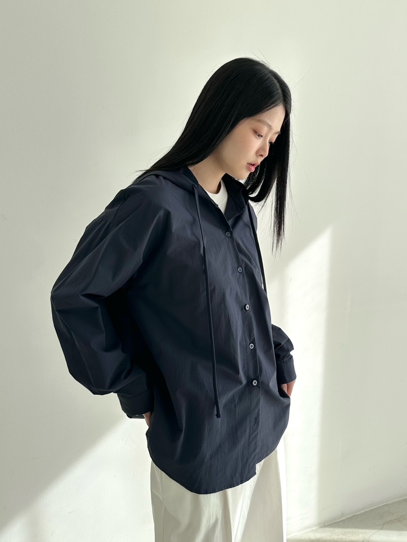 HEIZE東大門㊣實拍女裝新品休閑職業時尚襯衫蕾絲衫Sale兜帽HEIZE襯衫/蕾絲衫