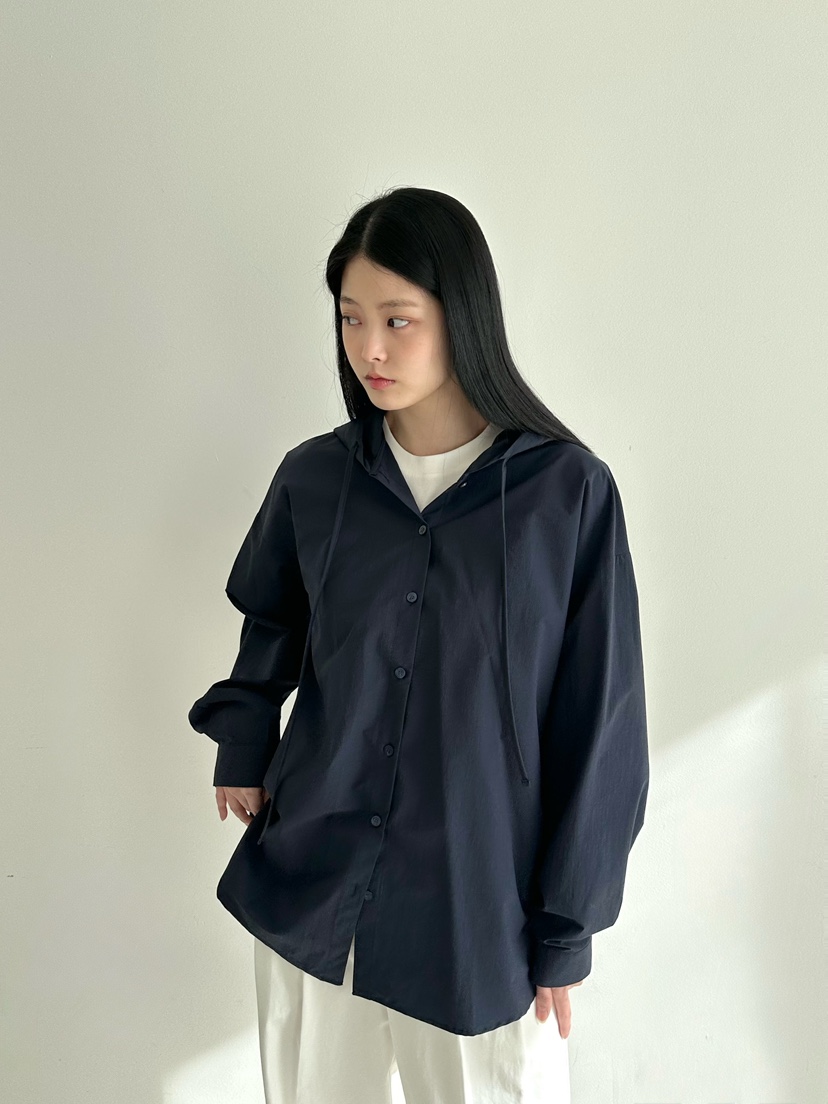 HEIZE東大門㊣實拍女裝新品休閑職業時尚襯衫蕾絲衫Sale兜帽HEIZE襯衫/蕾絲衫