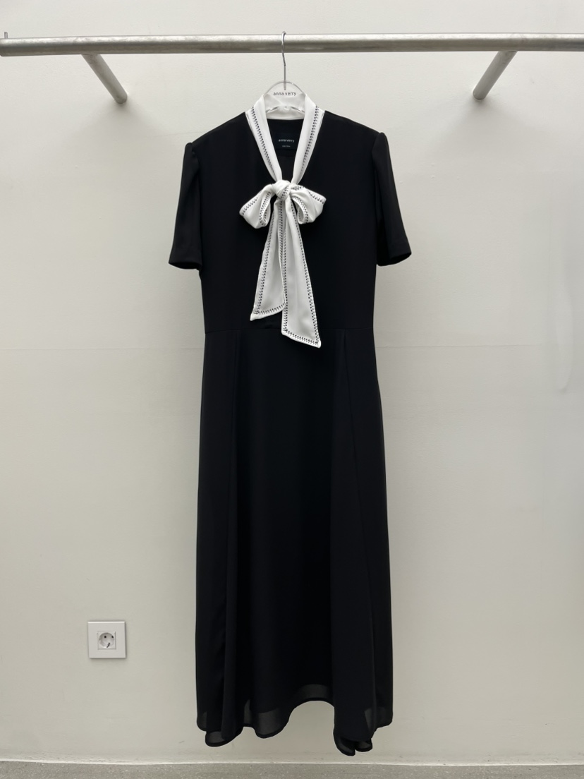 ANNA VERRY-P東大門㊣實拍女裝新品人氣休閑熱賣連衣裙刺繡ANNA VERRY/BELIEVE連衣裙