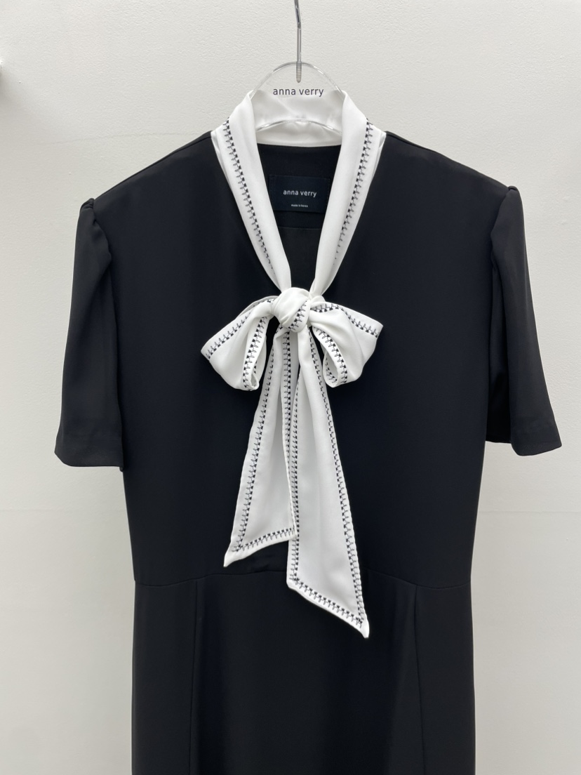 ANNA VERRY-P東大門㊣實拍女裝新品人氣休閑熱賣連衣裙刺繡ANNA VERRY/BELIEVE連衣裙