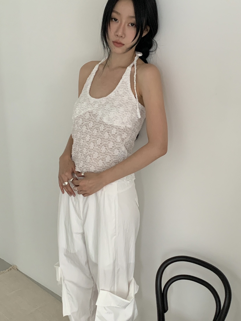 LOVE MOMENT東大門㊣實拍女裝新品熱賣人氣真品休閑吊帶背心LOVE MOMENT吊帶/背心