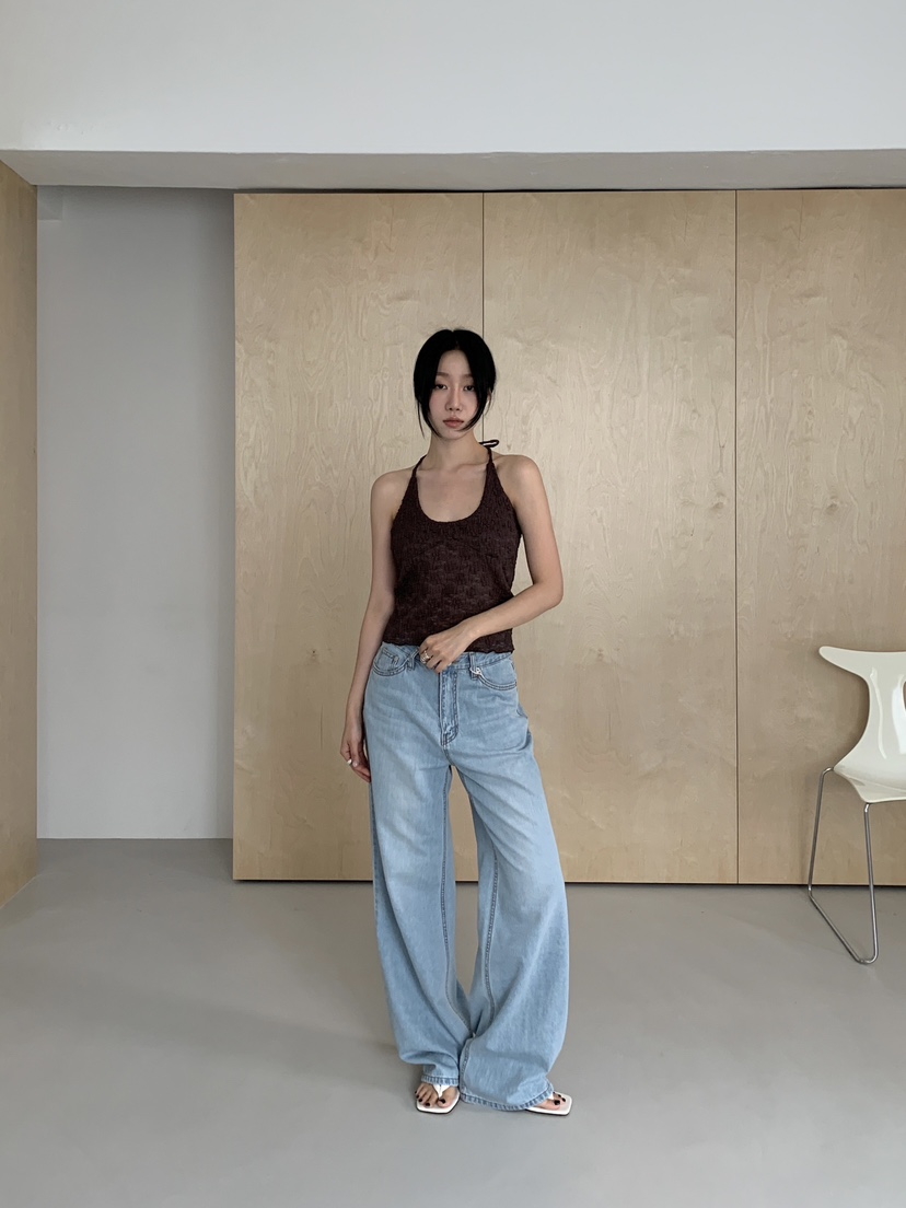 LOVE MOMENT東大門㊣實拍女裝新品熱賣人氣真品休閑吊帶背心LOVE MOMENT吊帶/背心