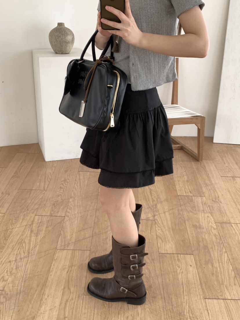 CEDARWOOD東大門㊣直郵女士新款熱賣推薦人氣時尚職業25春夏短裙CEDARWOOD短裙圖色2