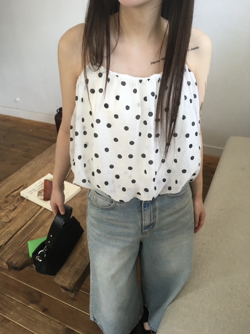 CEDARWOOD韓國代購㊣女裝新品休閑推薦真品時尚人氣吊帶背心CEDARWOOD吊帶/背心圖色1