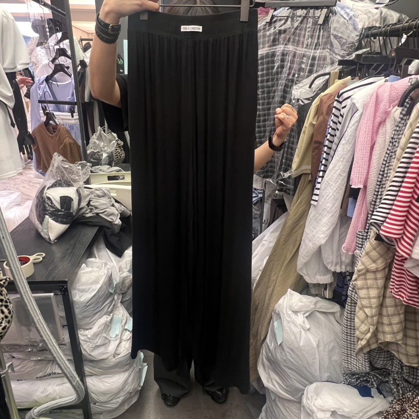 LONE STAR韓國直郵㊣女裝新品真品推薦人氣職業休閑褲闊腿褲LONE STAR休閑褲圖色2