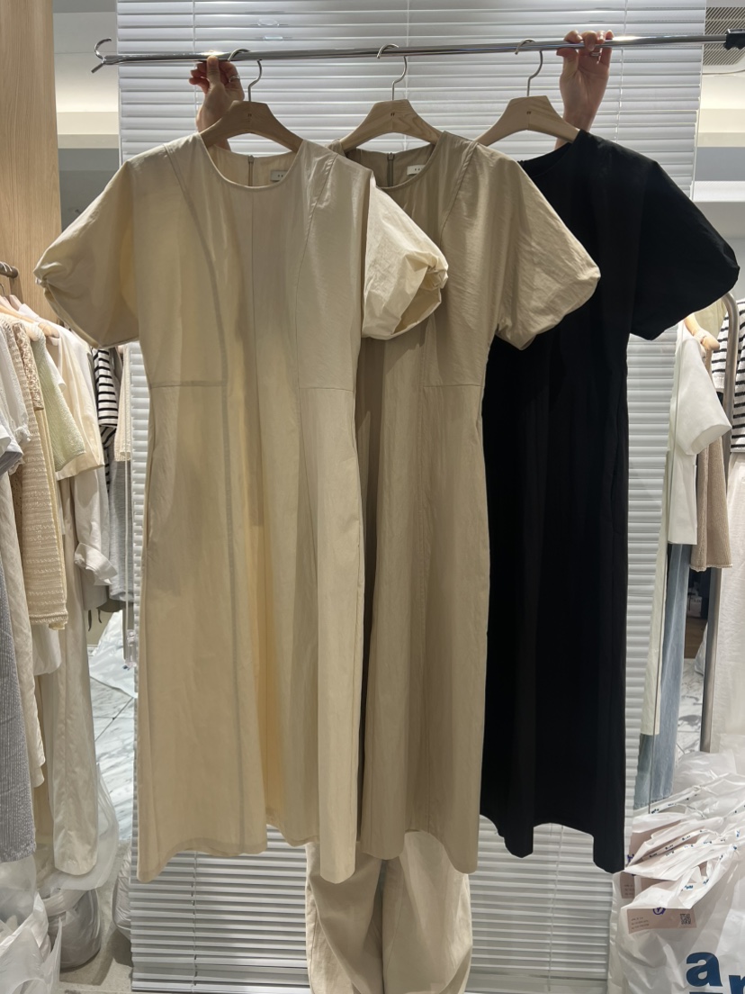 FF東大門㊣實拍女士新品時尚熱賣25春夏休閑推薦人氣連衣裙FF/SUNDAY連衣裙