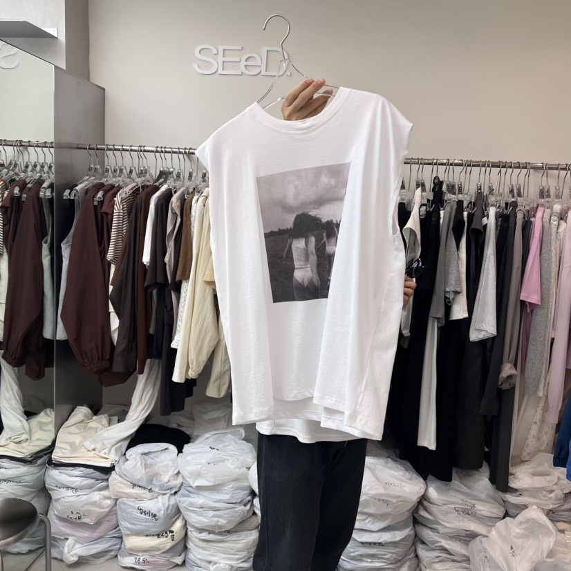 LEESEED-A韓國代購㊣女士新款真品時尚休閑推薦職業吊帶背心SEeD/LEESEED吊帶/背心