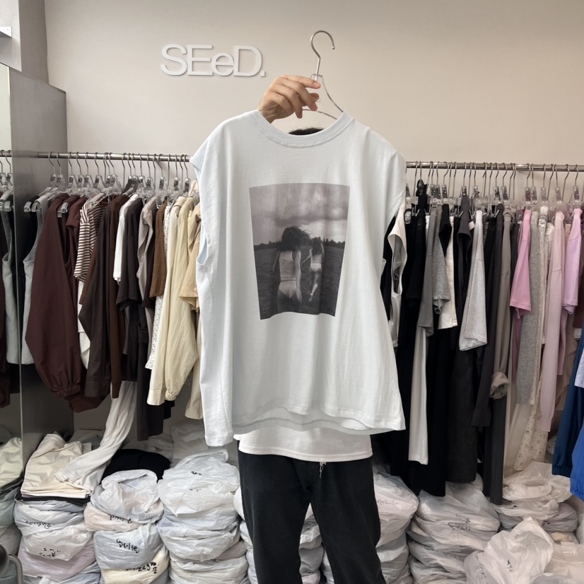 LEESEED-A韓國代購㊣女士新款真品時尚休閑推薦職業吊帶背心SEeD/LEESEED吊帶/背心圖色2