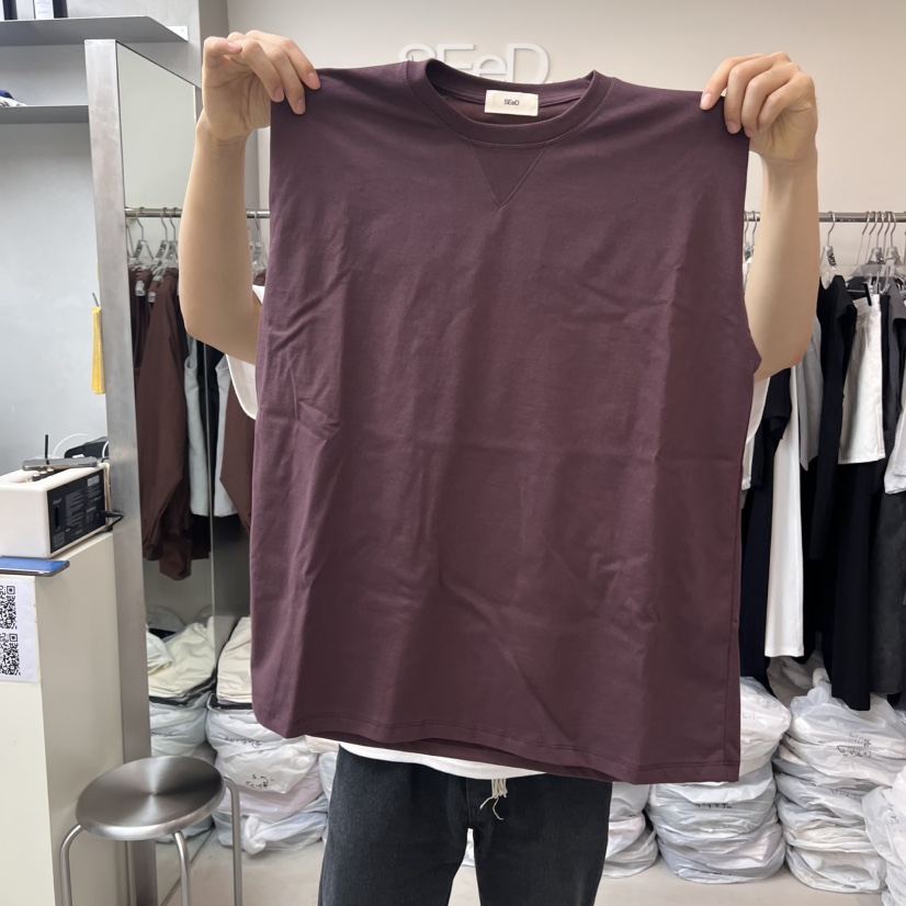 LEESEED-A東大門㊣直郵女裝新品推薦真品職業25春夏吊帶背心SEeD/LEESEED吊帶/背心圖色4