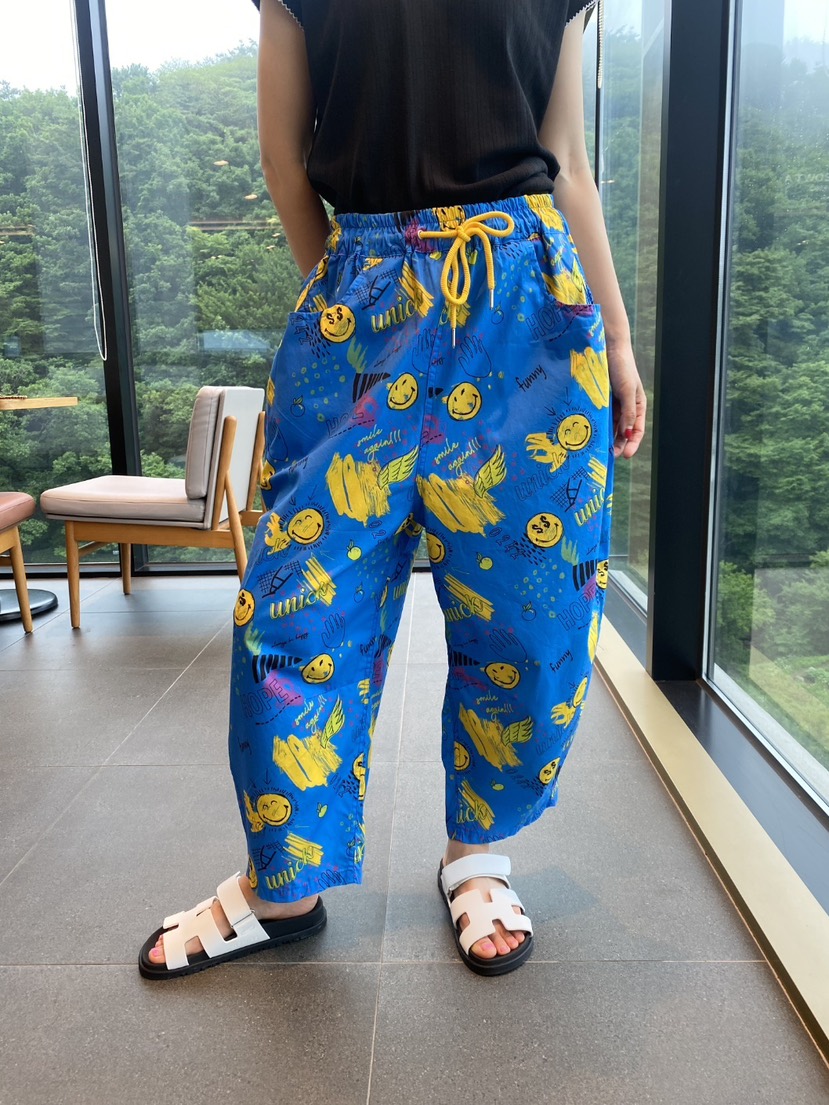 YESFREE韓國直郵㊣女士新款休閑熱賣時尚真品25春夏職業休閑褲YESFREE休閑褲