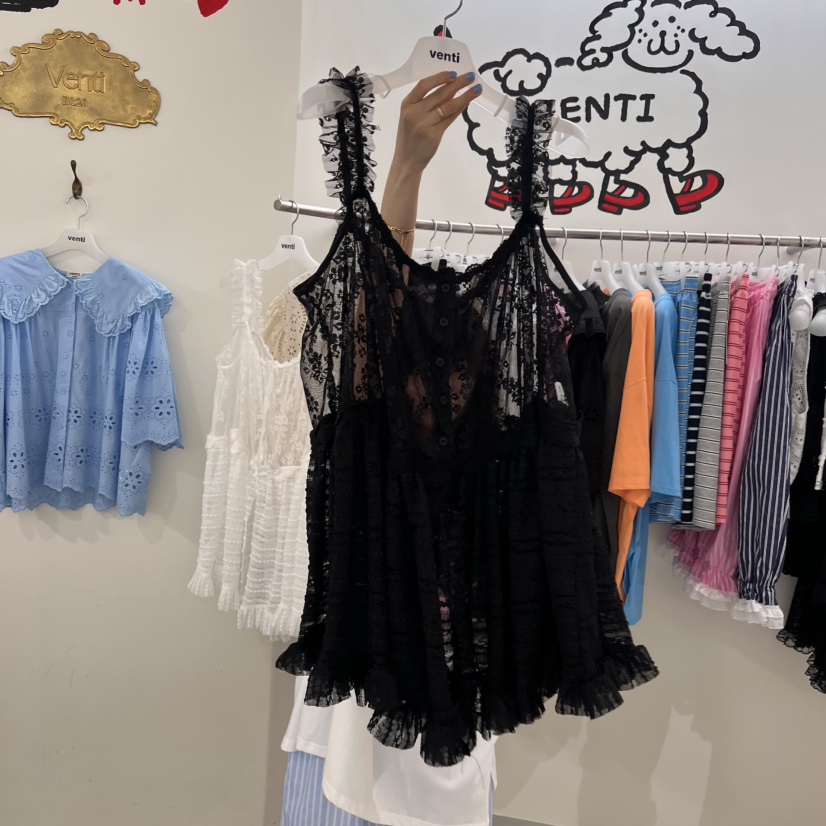 VENTI韓國代購㊣女裝新品人氣25春夏職業推薦熱賣真品連衣裙VENTI連衣裙圖色2
