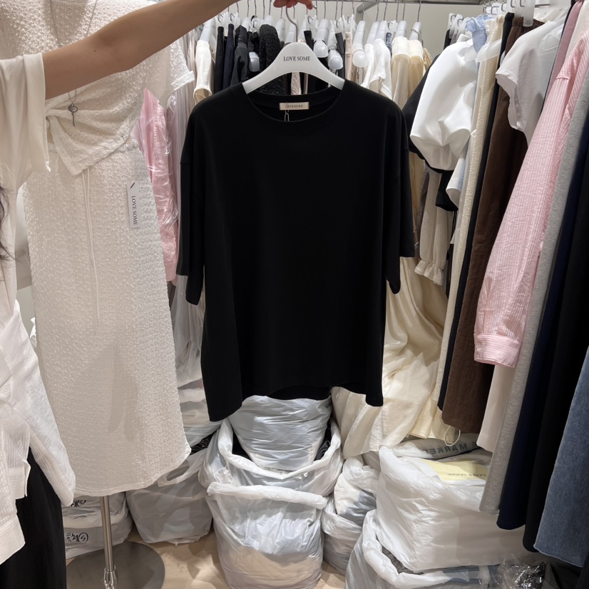 LOVE SOME東大門㊣實拍女裝新品時尚人氣休閑真品推薦熱賣T恤LOVE SOMET恤