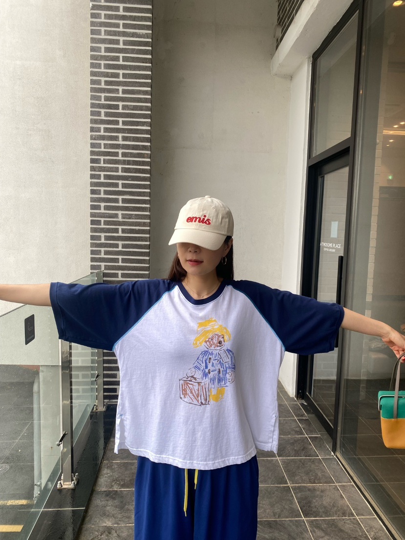 YESFREE韓國代購㊣女裝新款推薦時尚職業真品人氣25春夏T恤YESFREET恤